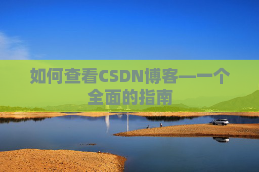 如何查看CSDN博客—一个全面的指南